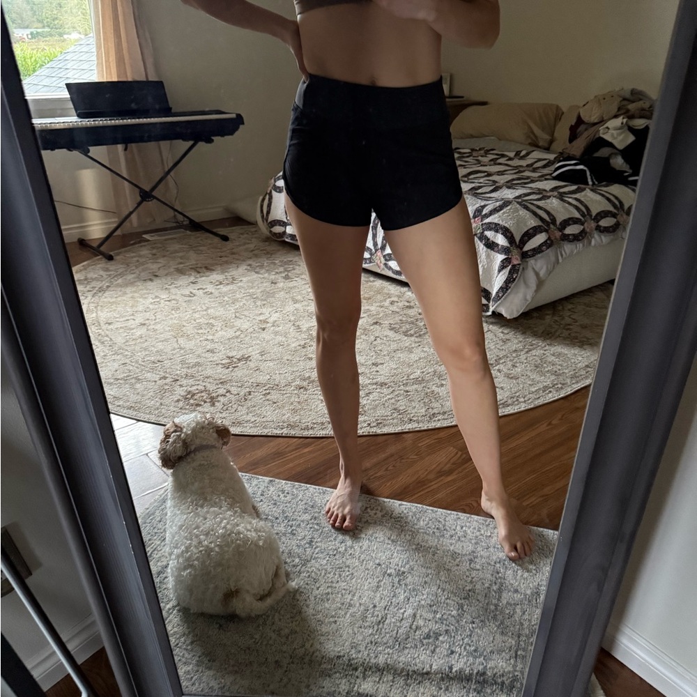 Athleta Black Athletic Shorts